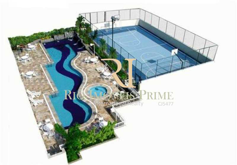 Conheça PISCINA E QUADRA do empreendimento - Fachada - Recreio Top Duplex - 51 - 6 PISCINA E QUADRA - Fachada - Recreio Top Duplex - 51 - 6