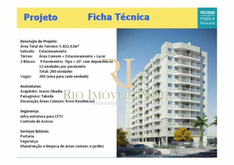 Conheça FICHA TÉCNICA do empreendimento - Fachada - Mais Maracanã - 53 - 15 FICHA TÉCNICA - Fachada - Mais Maracanã - 53 - 15