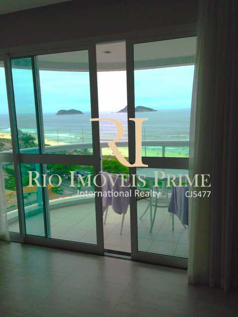 VARANDA. - Flat 1 quarto à venda Barra da Tijuca, Rio de Janeiro - R$ 870.000 - RPFL10114 - 3