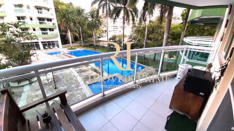 VARANDA - Flat 2 quartos à venda Barra da Tijuca, Rio de Janeiro - R$ 880.000 - RPFL20042 - 5