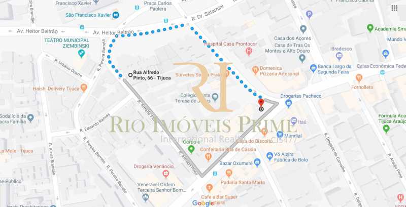 Conheça DISTÂNCIA LGO 2ª FEIRA do imóvel - Cobertura 2 quartos para alugar Tijuca, Rio de Janeiro - R$ 1.500 - RPCO20005 - 21 DISTÂNCIA LGO 2ª FEIRA - Cobertura 2 quartos para alugar Tijuca, Rio de Janeiro - R$ 1.500 - RPCO20005 - 21