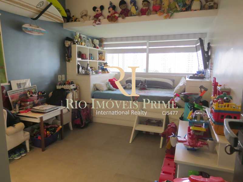 Conheça QUARTO3 do imóvel - Apartamento 3 quartos à venda Barra da Tijuca, Rio de Janeiro - R$ 3.799.999 - RPAP30068 - 11 QUARTO3 - Apartamento 3 quartos à venda Barra da Tijuca, Rio de Janeiro - R$ 3.799.999 - RPAP30068 - 11