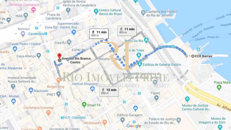 Conheça 20 DISTANCIA BARCAS do imóvel - Andar 359m² para venda e aluguel Avenida Rio Branco,Centro, Rio de Janeiro - R$ 2.887.500 - RPAN00002 - 21 20 DISTANCIA BARCAS - Andar 359m² para venda e aluguel Avenida Rio Branco,Centro, Rio de Janeiro - R$ 2.887.500 - RPAN00002 - 21