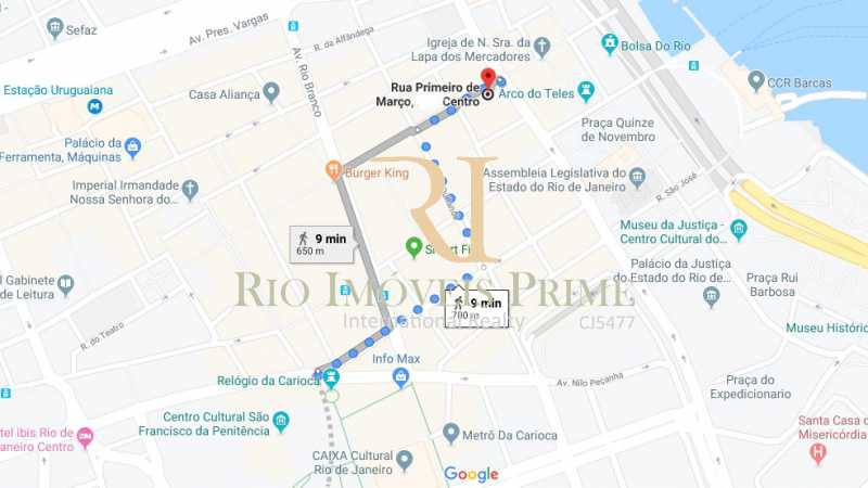 Conheça DISTANCIA METRO do imóvel - Andar 322m² para venda e aluguel Rua Primeiro de Março,Centro, Rio de Janeiro - R$ 2.184.000 - RPAN00006 - 20 DISTANCIA METRO - Andar 322m² para venda e aluguel Rua Primeiro de Março,Centro, Rio de Janeiro - R$ 2.184.000 - RPAN00006 - 20