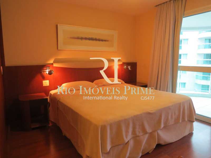 Conheça SUÍTE do imóvel - Flat 1 quarto à venda Barra da Tijuca, Rio de Janeiro - R$ 559.900 - RPFL10003 - 8 SUÍTE - Flat 1 quarto à venda Barra da Tijuca, Rio de Janeiro - R$ 559.900 - RPFL10003 - 8
