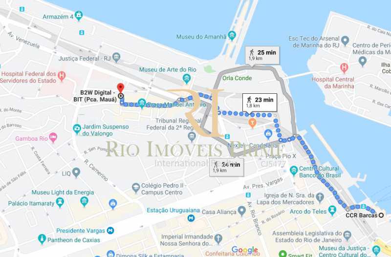 Conheça DISTANCIA BARCAS do imóvel - Sala Comercial 27m² para venda e aluguel Rua Sacadura Cabral,Saúde, Rio de Janeiro - R$ 97.999 - RPSL00019 - 17 DISTANCIA BARCAS - Sala Comercial 27m² para venda e aluguel Rua Sacadura Cabral,Saúde, Rio de Janeiro - R$ 97.999 - RPSL00019 - 17