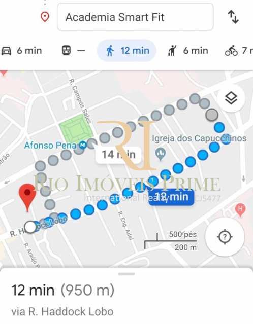 Conheça DISTANCIA ACADEMIA do imóvel - Prédio 414m² para alugar Tijuca, Rio de Janeiro - R$ 5.500 - RPPR00003 - 22 DISTANCIA ACADEMIA - Prédio 414m² para alugar Tijuca, Rio de Janeiro - R$ 5.500 - RPPR00003 - 22