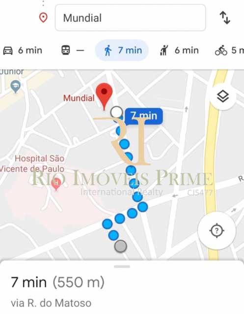 Conheça DIST MERCADO MUNDIAL do imóvel - Prédio 414m² para alugar Tijuca, Rio de Janeiro - R$ 5.500 - RPPR00003 - 24 DIST MERCADO MUNDIAL - Prédio 414m² para alugar Tijuca, Rio de Janeiro - R$ 5.500 - RPPR00003 - 24