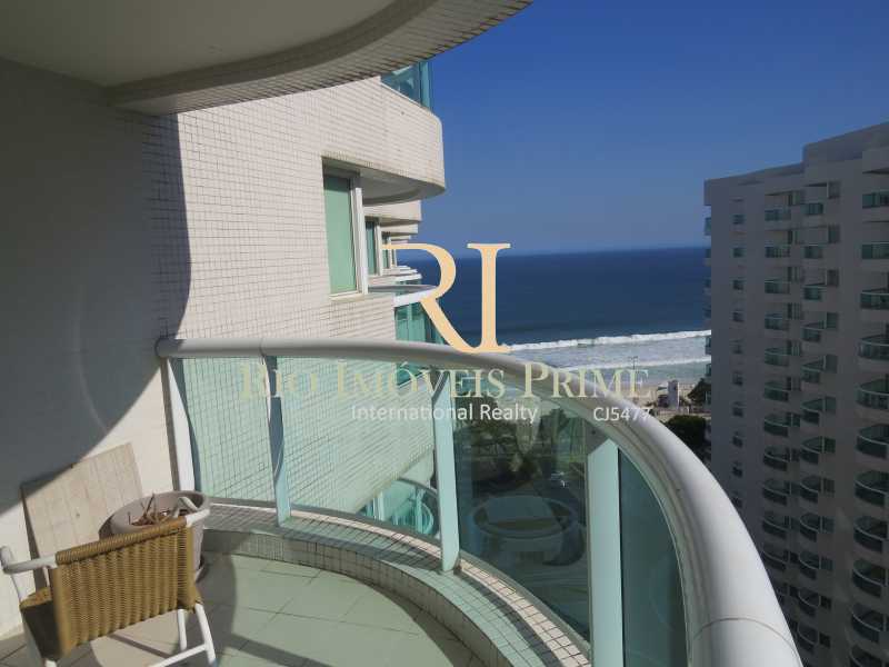 Conheça VARANDA do imóvel - Flat 1 quarto à venda Barra da Tijuca, Rio de Janeiro - R$ 749.900 - RPFL10092 - 3 VARANDA - Flat 1 quarto à venda Barra da Tijuca, Rio de Janeiro - R$ 749.900 - RPFL10092 - 3