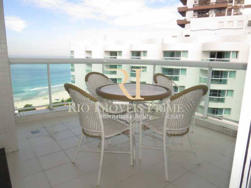 Conheça VARANDA do imóvel - Flat 1 quarto à venda Barra da Tijuca, Rio de Janeiro - R$ 650.000 - RPFL10007 - 1 VARANDA - Flat 1 quarto à venda Barra da Tijuca, Rio de Janeiro - R$ 650.000 - RPFL10007 - 1