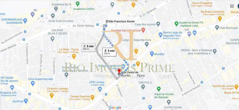 Conheça DISTANCIA METRO do imóvel - Sala Comercial 34m² à venda Rua Conde de Bonfim,Tijuca, Rio de Janeiro - R$ 210.000 - RPSL00024 - 19 DISTANCIA METRO - Sala Comercial 34m² à venda Rua Conde de Bonfim,Tijuca, Rio de Janeiro - R$ 210.000 - RPSL00024 - 19