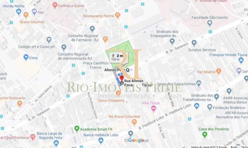 Conheça DISTANCIA METRO do imóvel - Apartamento 3 quartos para venda e aluguel Tijuca, Rio de Janeiro - R$ 610.000 - RPAP30132 - 19 DISTANCIA METRO - Apartamento 3 quartos para venda e aluguel Tijuca, Rio de Janeiro - R$ 610.000 - RPAP30132 - 19