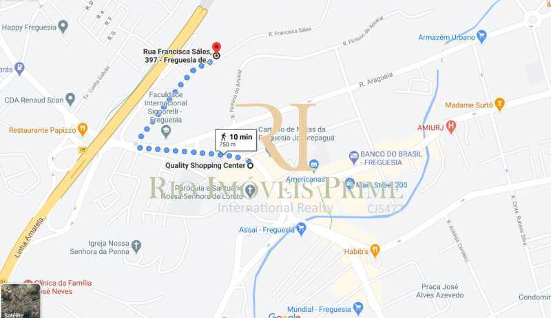 Conheça DISTÂNCIA QUALITY SHOPPING do imóvel - Cobertura para venda e aluguel Rua Francisca Sales,Freguesia (Jacarepaguá), Rio de Janeiro - R$ 649.990 - RPCO30024 - 31 DISTÂNCIA QUALITY SHOPPING - Cobertura para venda e aluguel Rua Francisca Sales,Freguesia (Jacarepaguá), Rio de Janeiro - R$ 649.990 - RPCO30024 - 31