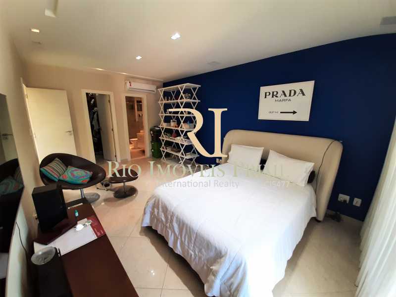 SUÍTE3 COM VARANDA - Casa em Condomínio 6 quartos à venda Barra da Tijuca, Rio de Janeiro - R$ 13.500.000 - RPCN60002 - 18