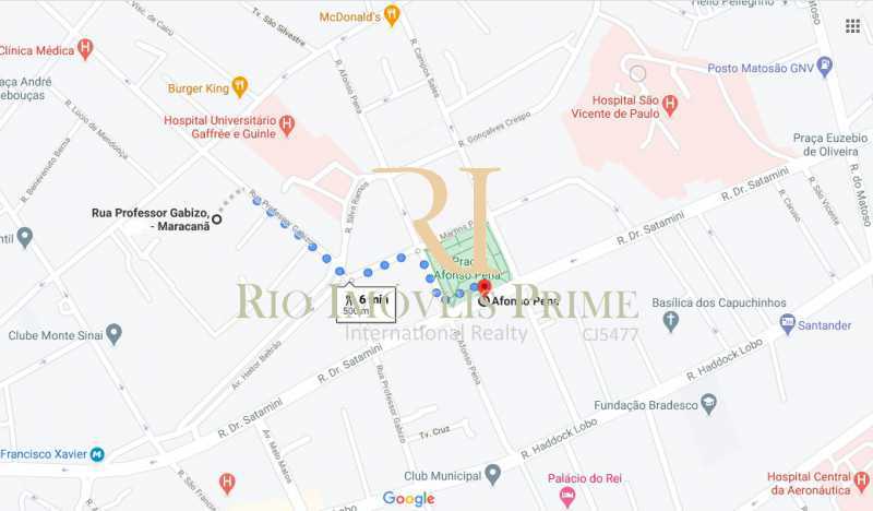 Conheça DISTÂNCIA METRÔ do imóvel - Apartamento para venda e aluguel Rua Professor Gabizo,Tijuca, Rio de Janeiro - R$ 770.000 - RPAP30140 - 22 DISTÂNCIA METRÔ - Apartamento para venda e aluguel Rua Professor Gabizo,Tijuca, Rio de Janeiro - R$ 770.000 - RPAP30140 - 22