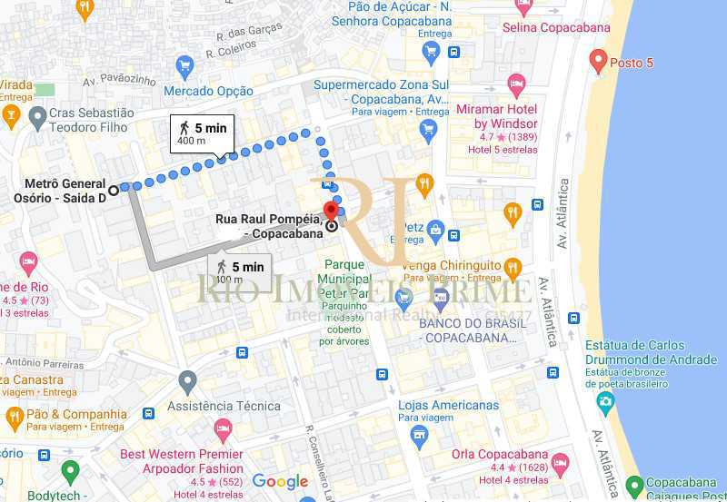 Conheça METRÔ GENERAL OSÓRIO do imóvel - Apartamento à venda Rua Raul Pompéia,Copacabana, Rio de Janeiro - R$ 1.599.990 - RPAP30148 - 18 METRÔ GENERAL OSÓRIO - Apartamento à venda Rua Raul Pompéia,Copacabana, Rio de Janeiro - R$ 1.599.990 - RPAP30148 - 18