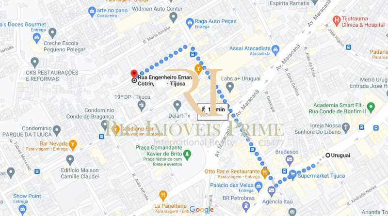 Conheça DISTANCIA METRO do imóvel - Apartamento para venda e aluguel Rua Engenheiro Ernani Cotrim,Tijuca, Rio de Janeiro - R$ 410.000 - RPAP20240 - 19 DISTANCIA METRO - Apartamento para venda e aluguel Rua Engenheiro Ernani Cotrim,Tijuca, Rio de Janeiro - R$ 410.000 - RPAP20240 - 19