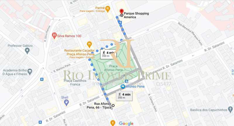 Conheça DIST SHOPPING AMERICA do imóvel - Apartamento 3 quartos para alugar Tijuca, Rio de Janeiro - R$ 2.300 - RPAP30152 - 21 DIST SHOPPING AMERICA - Apartamento 3 quartos para alugar Tijuca, Rio de Janeiro - R$ 2.300 - RPAP30152 - 21