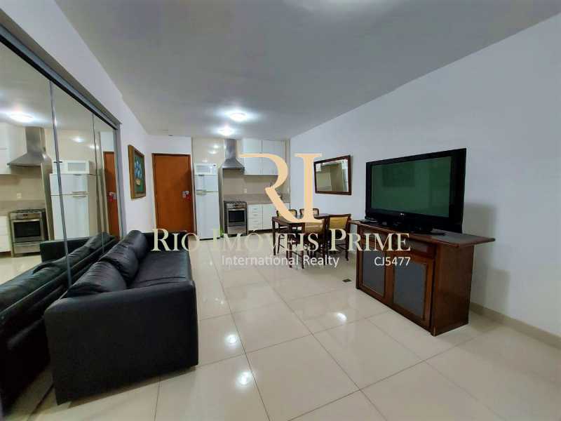 Conheça SALA. do imóvel - Flat 1 quarto para alugar Leblon, Rio de Janeiro - R$ 4.200 - RPFL10109 - 5 SALA. - Flat 1 quarto para alugar Leblon, Rio de Janeiro - R$ 4.200 - RPFL10109 - 5