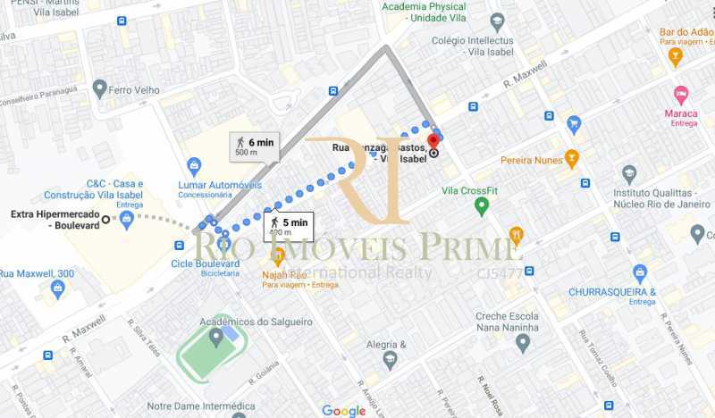 Conheça LOCALIZAÇÃO do imóvel - Casa de Vila 2 quartos à venda Vila Isabel, Rio de Janeiro - R$ 350.000 - RPCV20005 - 22 LOCALIZAÇÃO - Casa de Vila 2 quartos à venda Vila Isabel, Rio de Janeiro - R$ 350.000 - RPCV20005 - 22