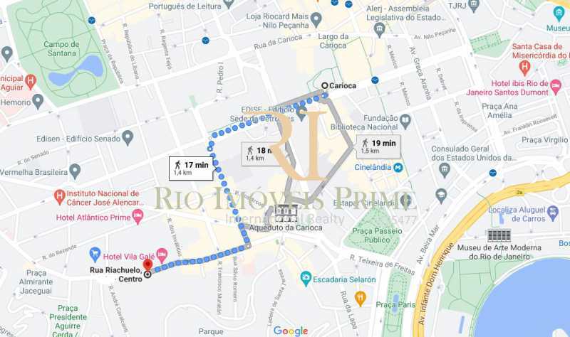 Conheça METRÔ CARIOCA do imóvel - Apartamento à venda Rua Riachuelo,Centro, Rio de Janeiro - R$ 309.900 - RPAP10064 - 21 METRÔ CARIOCA - Apartamento à venda Rua Riachuelo,Centro, Rio de Janeiro - R$ 309.900 - RPAP10064 - 21