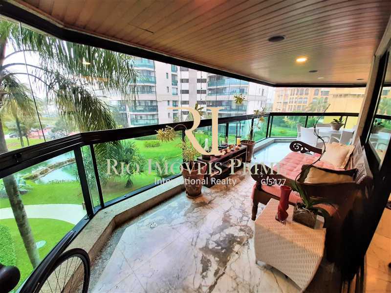 VARANDA - Apartamento 4 quartos à venda Barra da Tijuca, Rio de Janeiro - R$ 4.990.000 - RPAP40036 - 4