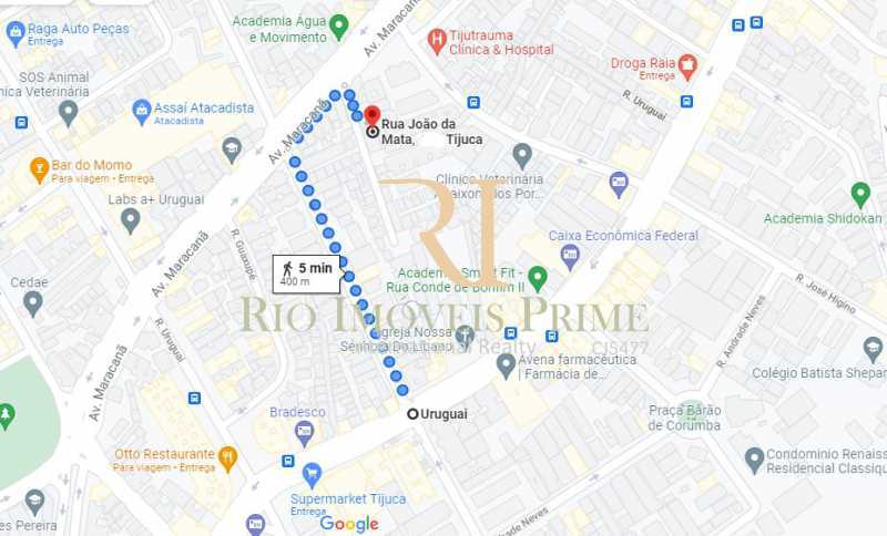 Conheça DISTÂNCIA METRÔ do imóvel - Casa em Condomínio à venda Rua João da Mata,Tijuca, Rio de Janeiro - R$ 1.700.000 - RPCN40002 - 27 DISTÂNCIA METRÔ - Casa em Condomínio à venda Rua João da Mata,Tijuca, Rio de Janeiro - R$ 1.700.000 - RPCN40002 - 27