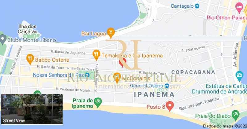 LOCALIZAÇÃO - Apartamento à venda Rua Barão da Torre,Ipanema, Rio de Janeiro - R$ 1.400.000 - RPAP30171 - 24