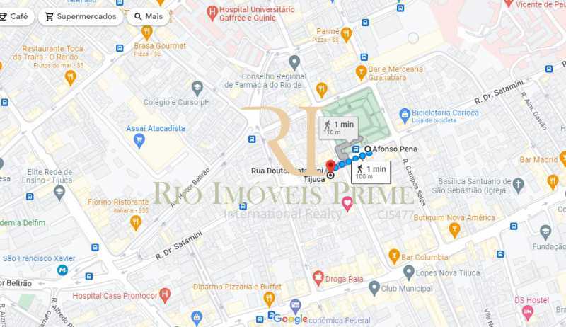 Conheça DISTÂNCIA METRÔ do imóvel - Ponto comercial 27m² à venda Rua Doutor Satamini,Tijuca, Rio de Janeiro - R$ 150.000 - RPPC00002 - 21 DISTÂNCIA METRÔ - Ponto comercial 27m² à venda Rua Doutor Satamini,Tijuca, Rio de Janeiro - R$ 150.000 - RPPC00002 - 21
