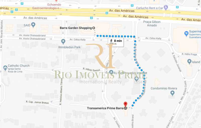 Conheça DISTÂNCIA BARRA GARDEN. do imóvel - Flat 2 quartos à venda Barra da Tijuca, Rio de Janeiro - R$ 359.900 - RPFL20011 - 21 DISTÂNCIA BARRA GARDEN. - Flat 2 quartos à venda Barra da Tijuca, Rio de Janeiro - R$ 359.900 - RPFL20011 - 21
