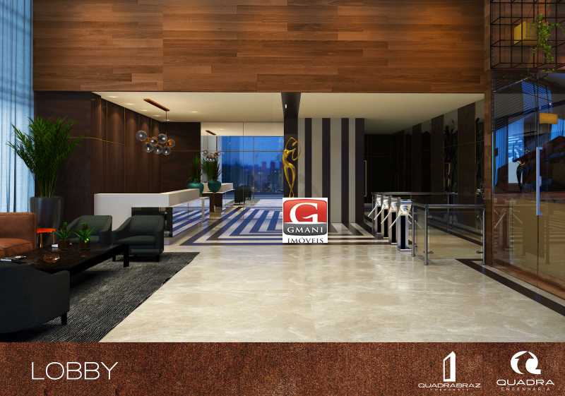 Conheça lobby do imóvel - QUADRABRAZ CORPORATE. - MAPR00001 - 7 lobby - QUADRABRAZ CORPORATE. - MAPR00001 - 7