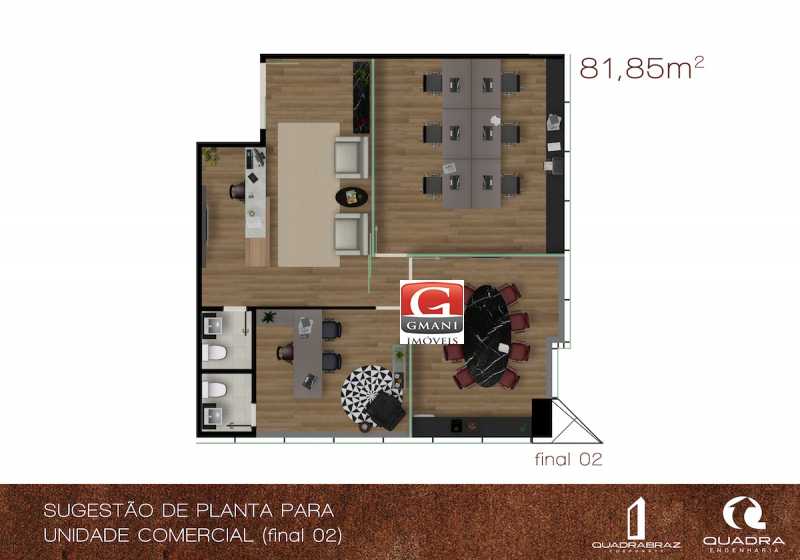Conheça UC02 do imóvel - QUADRABRAZ CORPORATE. - MAPR00001 - 21 UC02 - QUADRABRAZ CORPORATE. - MAPR00001 - 21