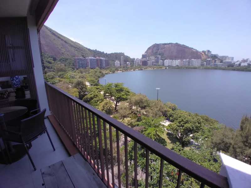 varanda 2. - Apartamento 2 quartos, 84m ,Lagoa Rodrigo de Freitas - RFAP20030 - 4