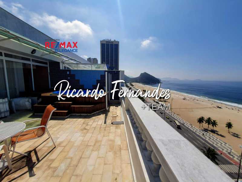 1 - Cobertura frente mar - Praia de Copacabana - Avenida Atlântica - 4 suítes, 400 m², vaga de garagem - RFCO40037 - 1