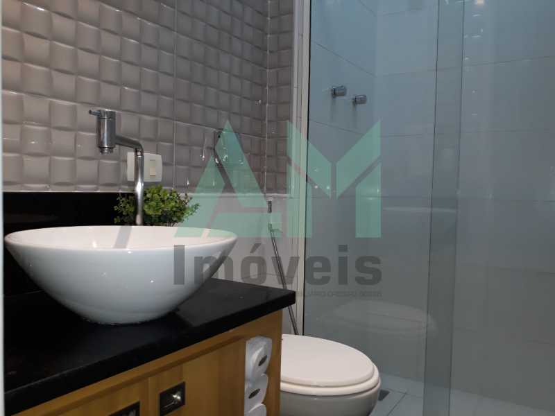 Conheça Banheiro Social do imóvel - Apartamento À Venda - Tijuca - Rio de Janeiro - RJ - 1185 - 15 Banheiro Social - Apartamento À Venda - Tijuca - Rio de Janeiro - RJ - 1185 - 15