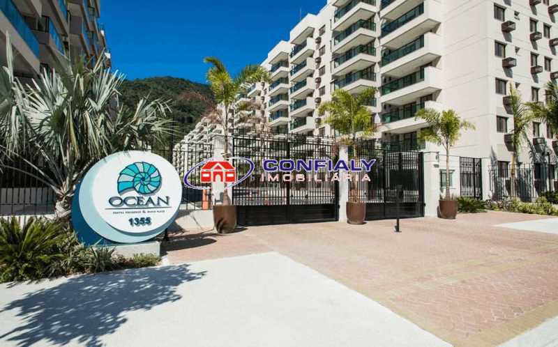 Fachada-1000x623 - Apartamento 2 quartos à venda Recreio dos Bandeirantes, Rio de Janeiro - R$ 530.000 - MLAP20192 - 1