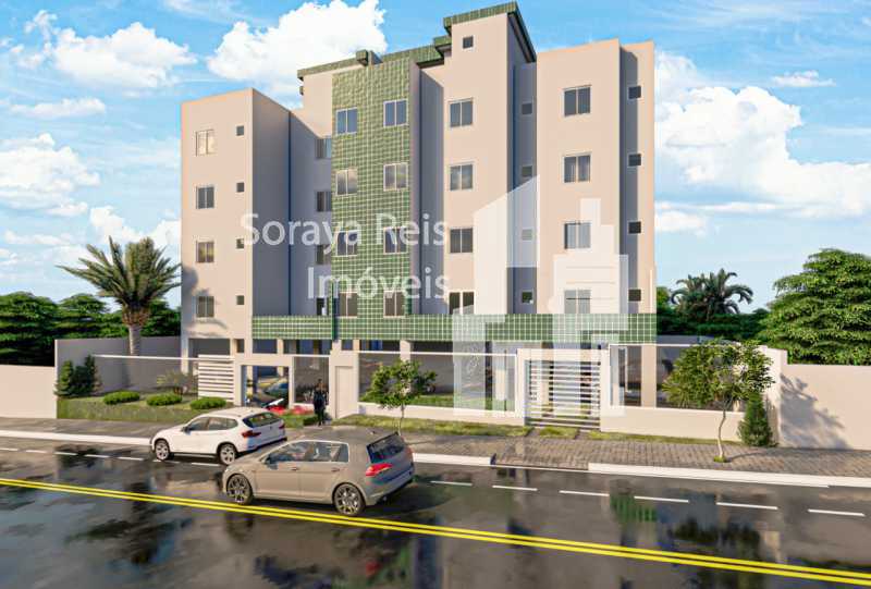 9 - Apartamento com Área Privativa 3 quartos à venda Palmeiras, Belo Horizonte - R$ 359.900 - 377 - 3