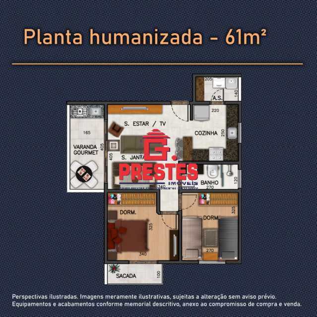 WhatsApp Image 2021-11-09 at 0 - Apartamento 2 quartos à venda Jardim Moncayo, Sorocaba - R$ 255.000 - STAP20457 - 1