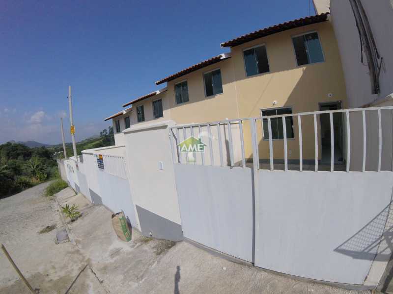 Fachada - - Casas duplex no Bairro Silvestre - Campo Grande. Aceita Financiamento. - MTCA20038 - 2