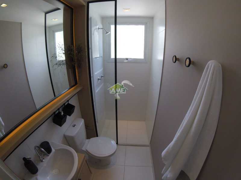 Banheiro Social - Apartamento 2 quartos à venda Rio de Janeiro,RJ - R$ 172.998 - MTAP20078 - 7