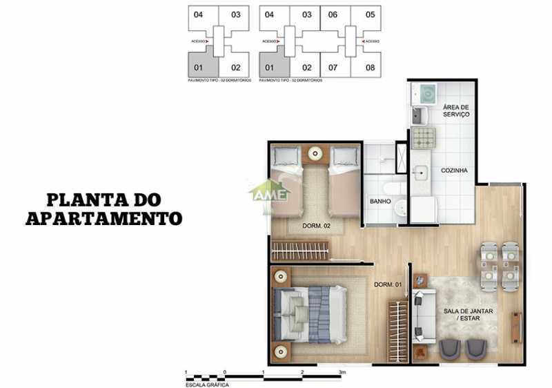 16 - Apartamento 2 quartos à venda Rio de Janeiro,RJ - R$ 160.000 - MTAP20080 - 17