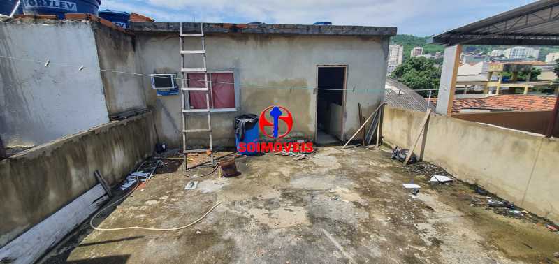 Conheça TERRAÇO do imóvel - Casa de Vila 7 quartos à venda Rocha, Rio de Janeiro - R$ 270.000 - TJCV70003 - 18 TERRAÇO - Casa de Vila 7 quartos à venda Rocha, Rio de Janeiro - R$ 270.000 - TJCV70003 - 18