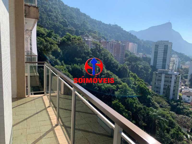 VARANDA - Apartamento 1 quarto à venda Gávea, Rio de Janeiro - R$ 1.100.000 - TJAP10241 - 19