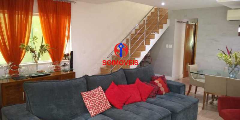 Conheça Sala do imóvel - Casa 4 quartos à venda Grajaú, Rio de Janeiro - R$ 1.265.000 - TJCA40032 - 1 Sala - Casa 4 quartos à venda Grajaú, Rio de Janeiro - R$ 1.265.000 - TJCA40032 - 1