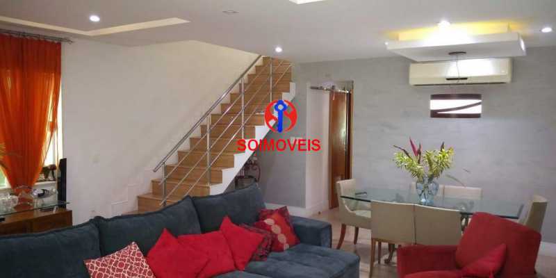 Conheça Sala do imóvel - Casa 4 quartos à venda Grajaú, Rio de Janeiro - R$ 1.265.000 - TJCA40032 - 3 Sala - Casa 4 quartos à venda Grajaú, Rio de Janeiro - R$ 1.265.000 - TJCA40032 - 3
