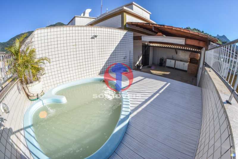 Conheça Terraço do imóvel - Cobertura 3 quartos à venda Tijuca, Rio de Janeiro - R$ 900.000 - TJCO30048 - 25 Terraço - Cobertura 3 quartos à venda Tijuca, Rio de Janeiro - R$ 900.000 - TJCO30048 - 25