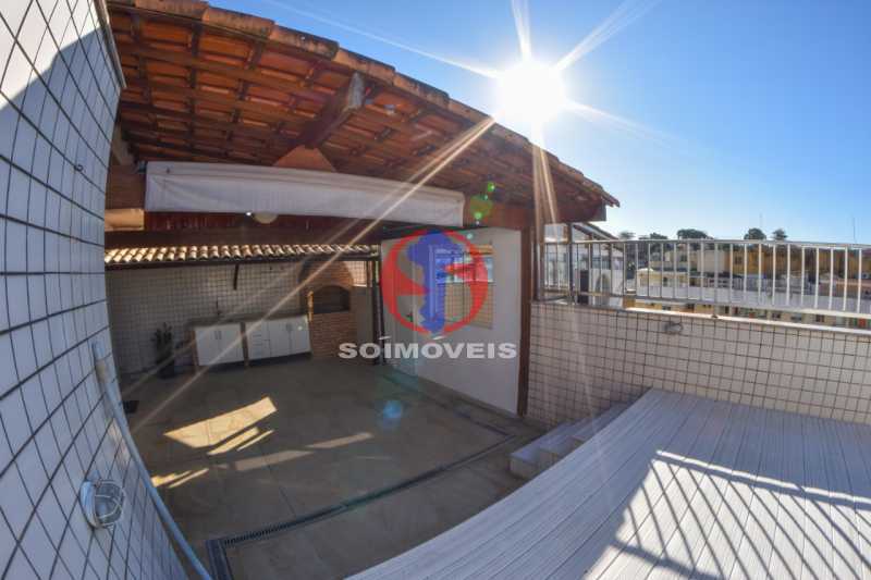 Conheça Terraço do imóvel - Cobertura 3 quartos à venda Tijuca, Rio de Janeiro - R$ 900.000 - TJCO30048 - 27 Terraço - Cobertura 3 quartos à venda Tijuca, Rio de Janeiro - R$ 900.000 - TJCO30048 - 27