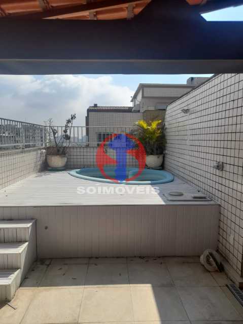 Conheça Piscina do imóvel - Cobertura 3 quartos à venda Tijuca, Rio de Janeiro - R$ 900.000 - TJCO30048 - 24 Piscina - Cobertura 3 quartos à venda Tijuca, Rio de Janeiro - R$ 900.000 - TJCO30048 - 24
