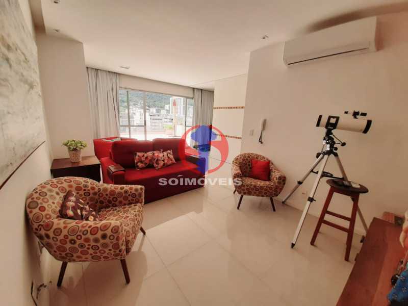 Conheça SALA TV do imóvel - Cobertura 4 quartos à venda Tijuca, Rio de Janeiro - R$ 2.150.000 - TJCO40018 - 18 SALA TV - Cobertura 4 quartos à venda Tijuca, Rio de Janeiro - R$ 2.150.000 - TJCO40018 - 18