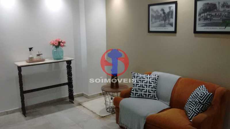 recepçao - Apartamento 1 quarto à venda Tijuca, Rio de Janeiro - R$ 250.000 - TJAP10337 - 4